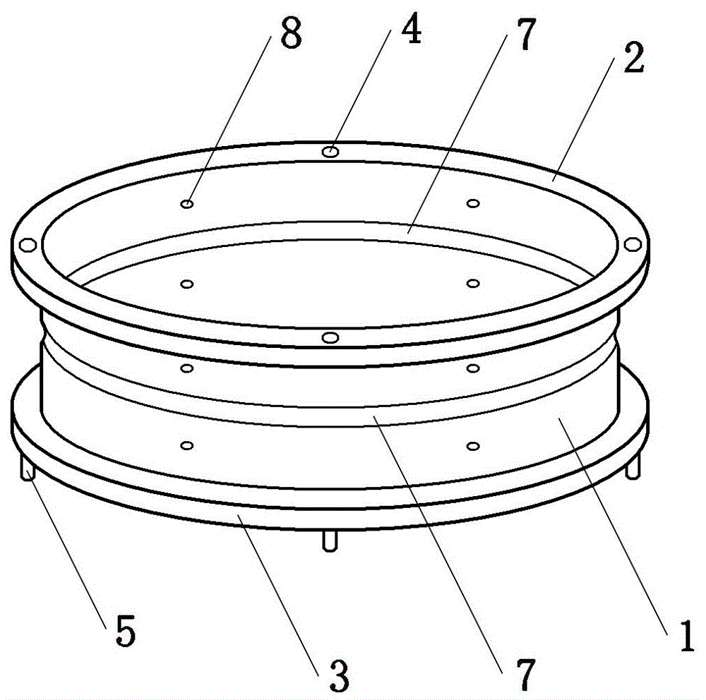 Overlapping type transparent bee hive