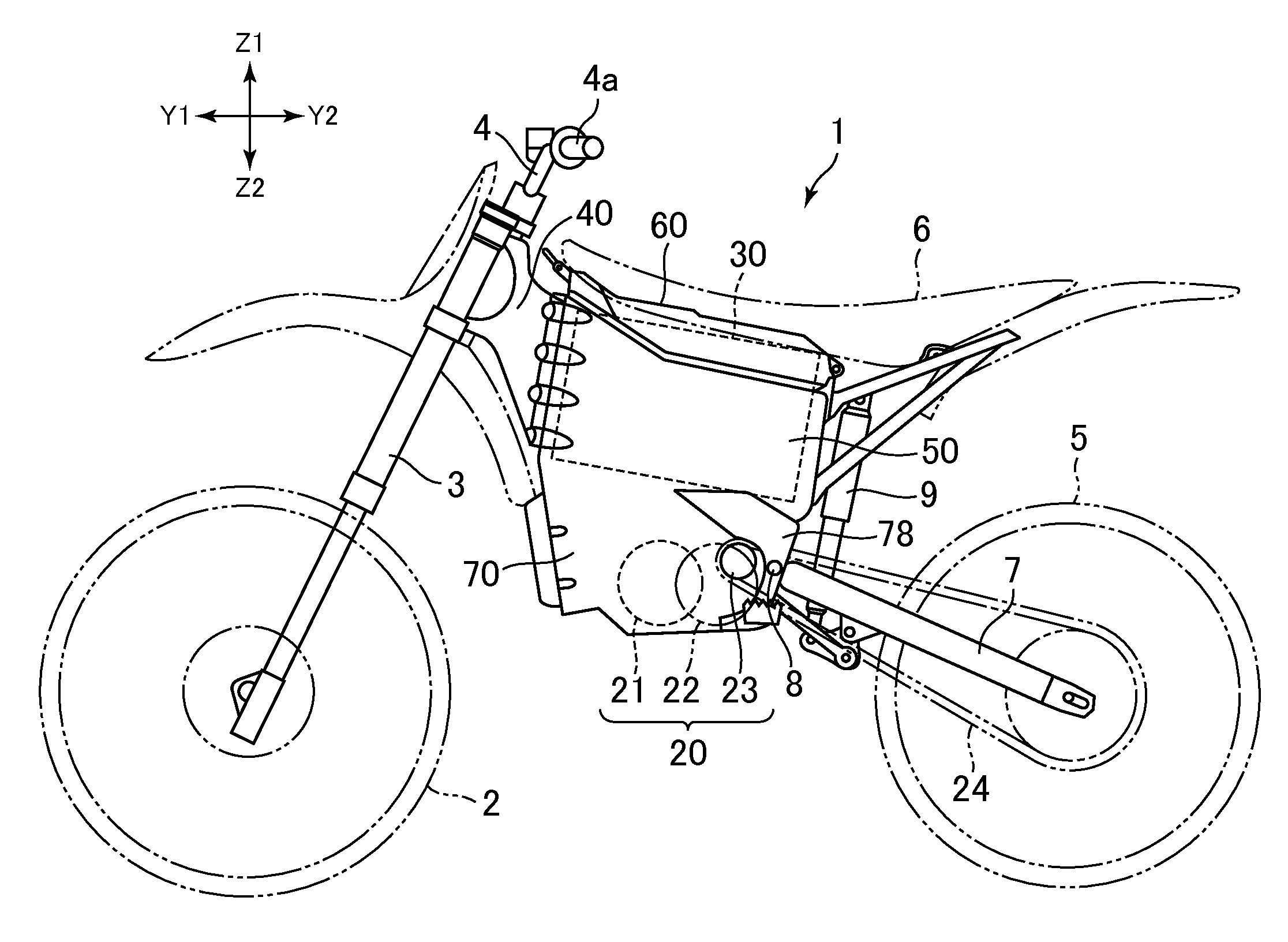 Saddle-type electric vehicle