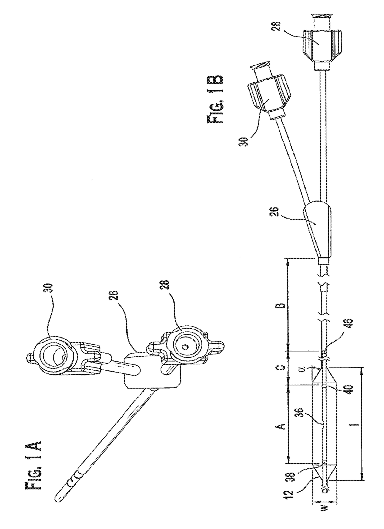 Balloon catheter with centralized vent hole