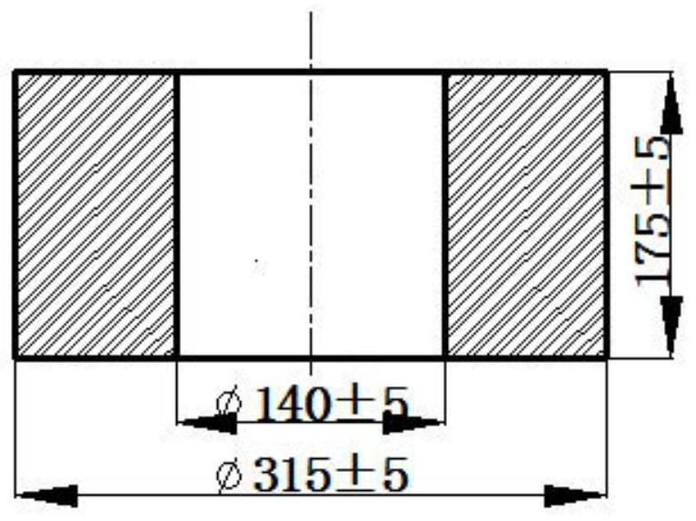 Forging method achieving uniformity of crystal particles of GH141 abnormally-shaped annular forged piece