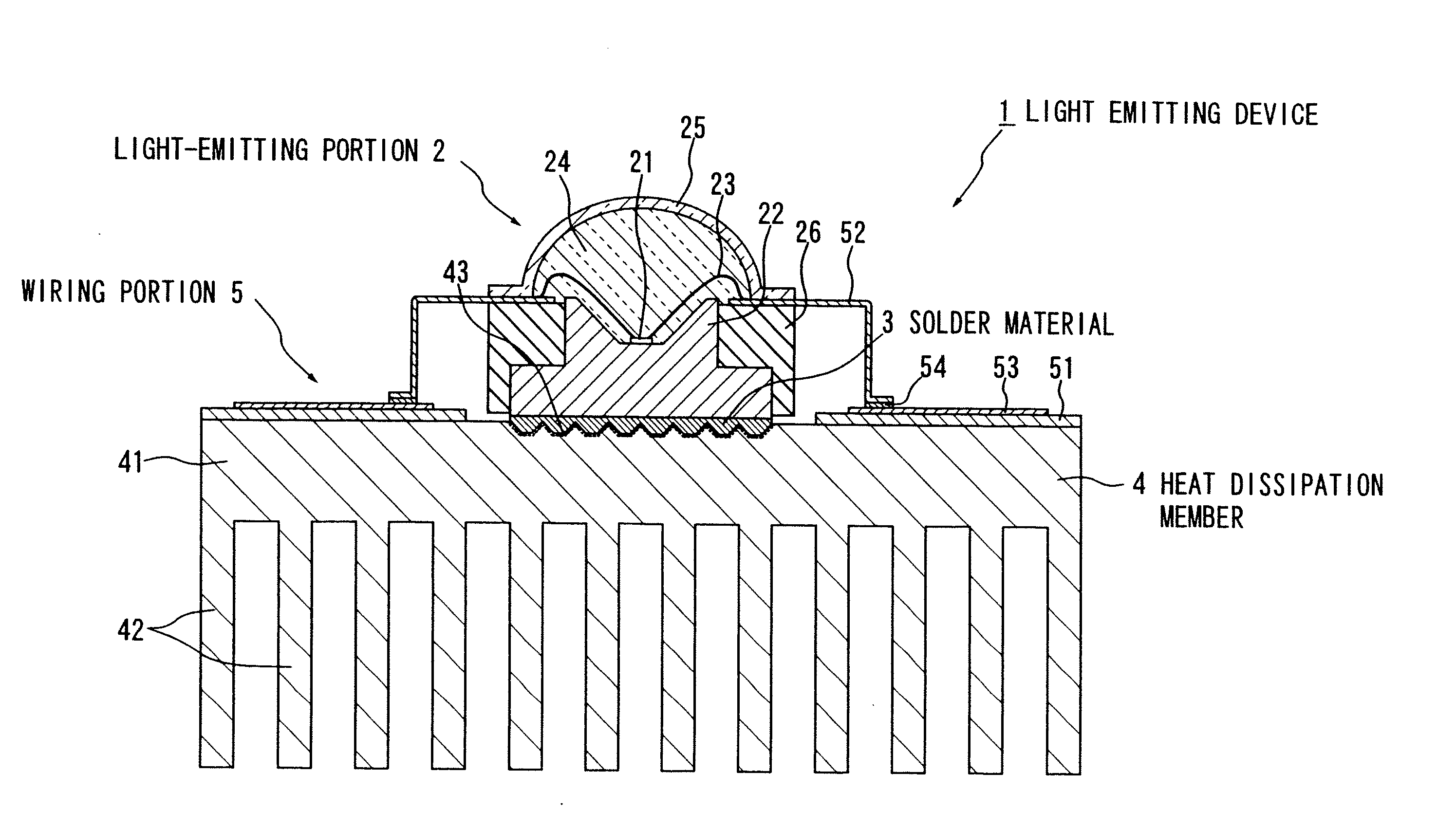 Light emiting device and method of making same