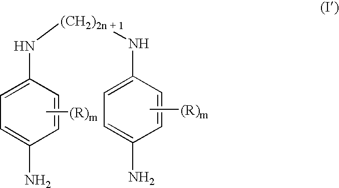 Double secondary para-phenylenediamine compounds, dye compositions comprising same, and dyeing process using the compositions