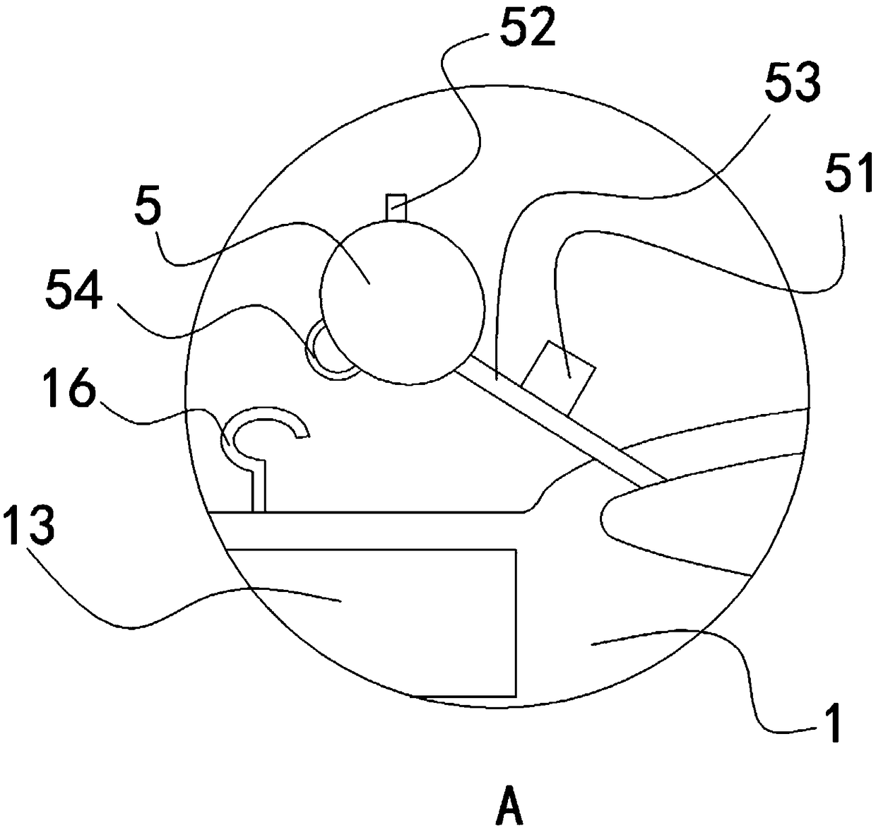 Portable special tourniquet for internal fistula