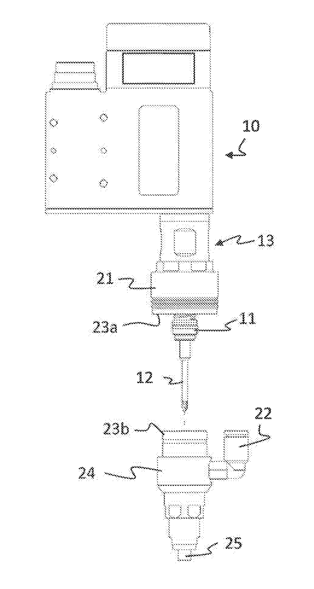 Vacuum adapter for a power tool