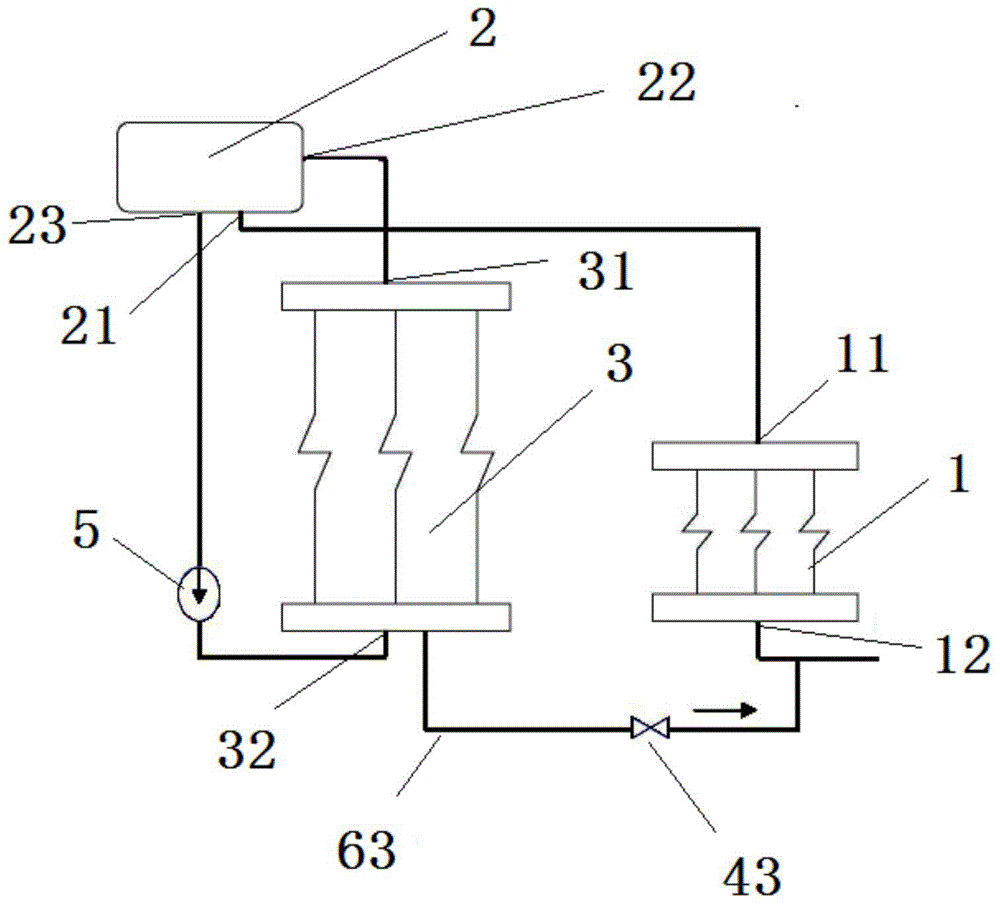 Boiler thermodynamic system and boiler