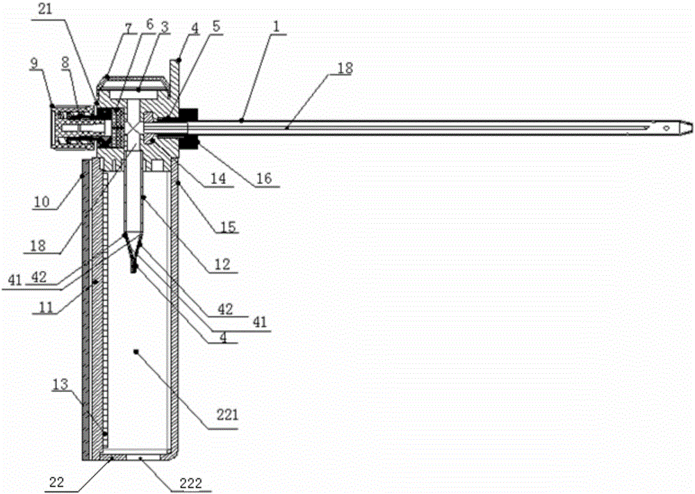 Pneumothorax treatment device