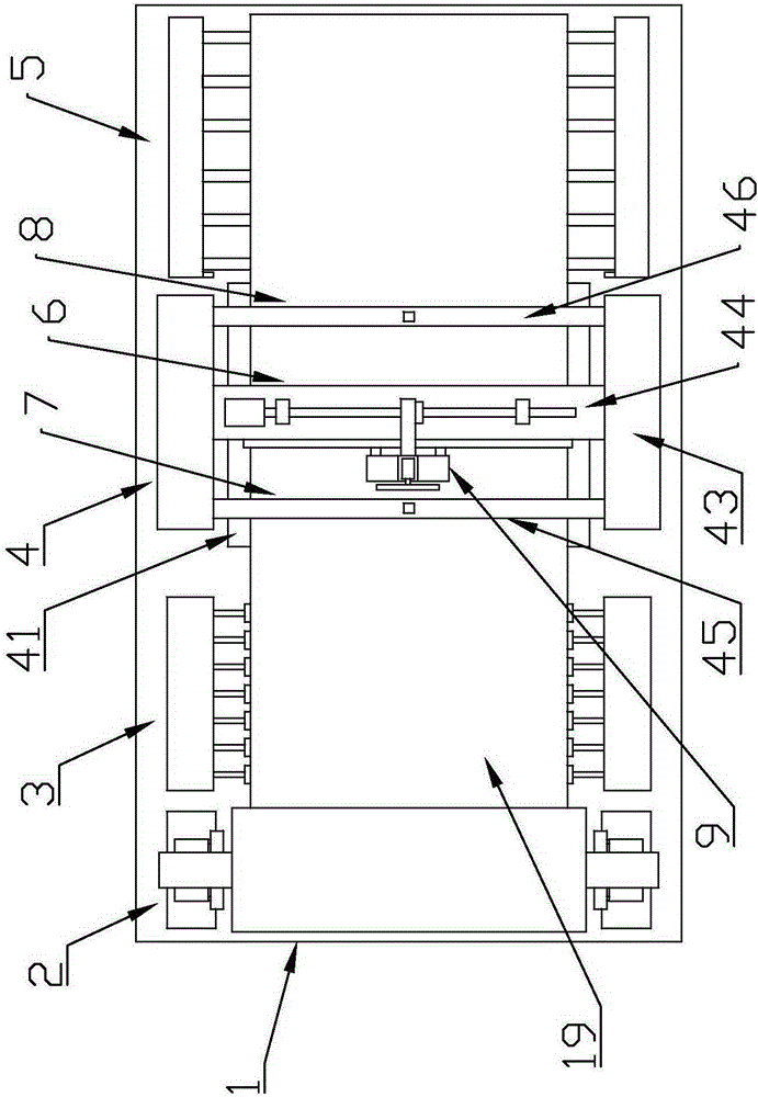 Cloth cutting machine applied to clothing production