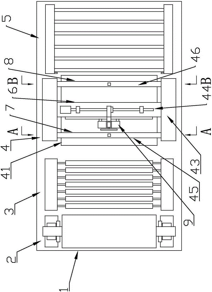 Cloth cutting machine applied to clothing production