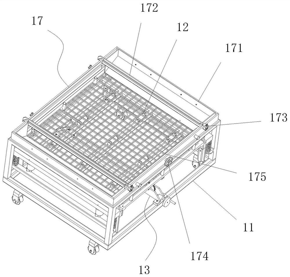 Seedling raising and transporting system for cultivating plants with substrate