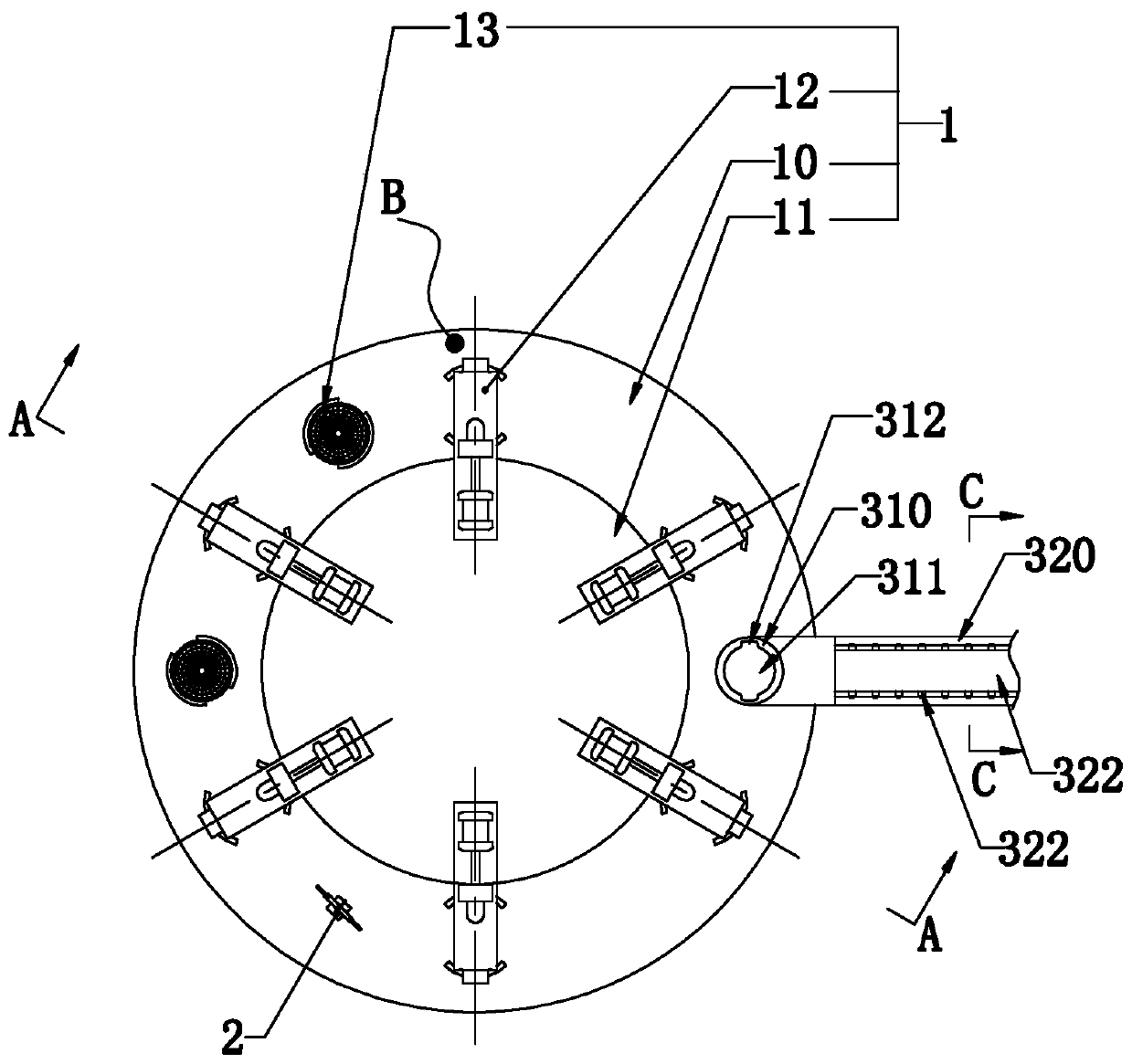 Multi-station elbow correction system and method for producing spiral lamp tube