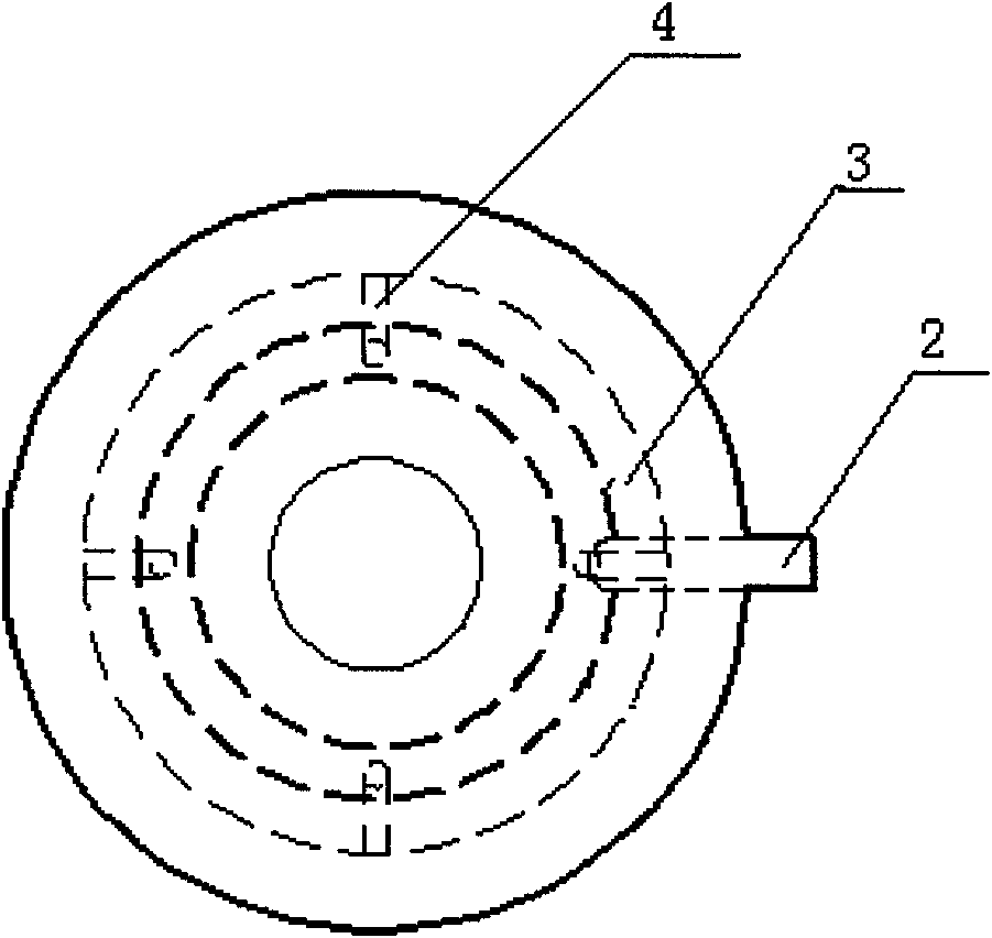 Argon-blowing prefabricated member for continuous casting tundish cover