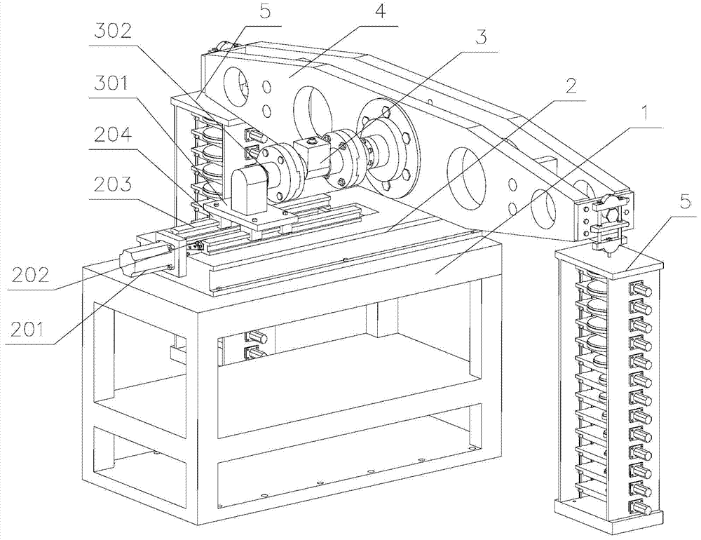 Independent weight loading-unloading dead-load type torque measurement device