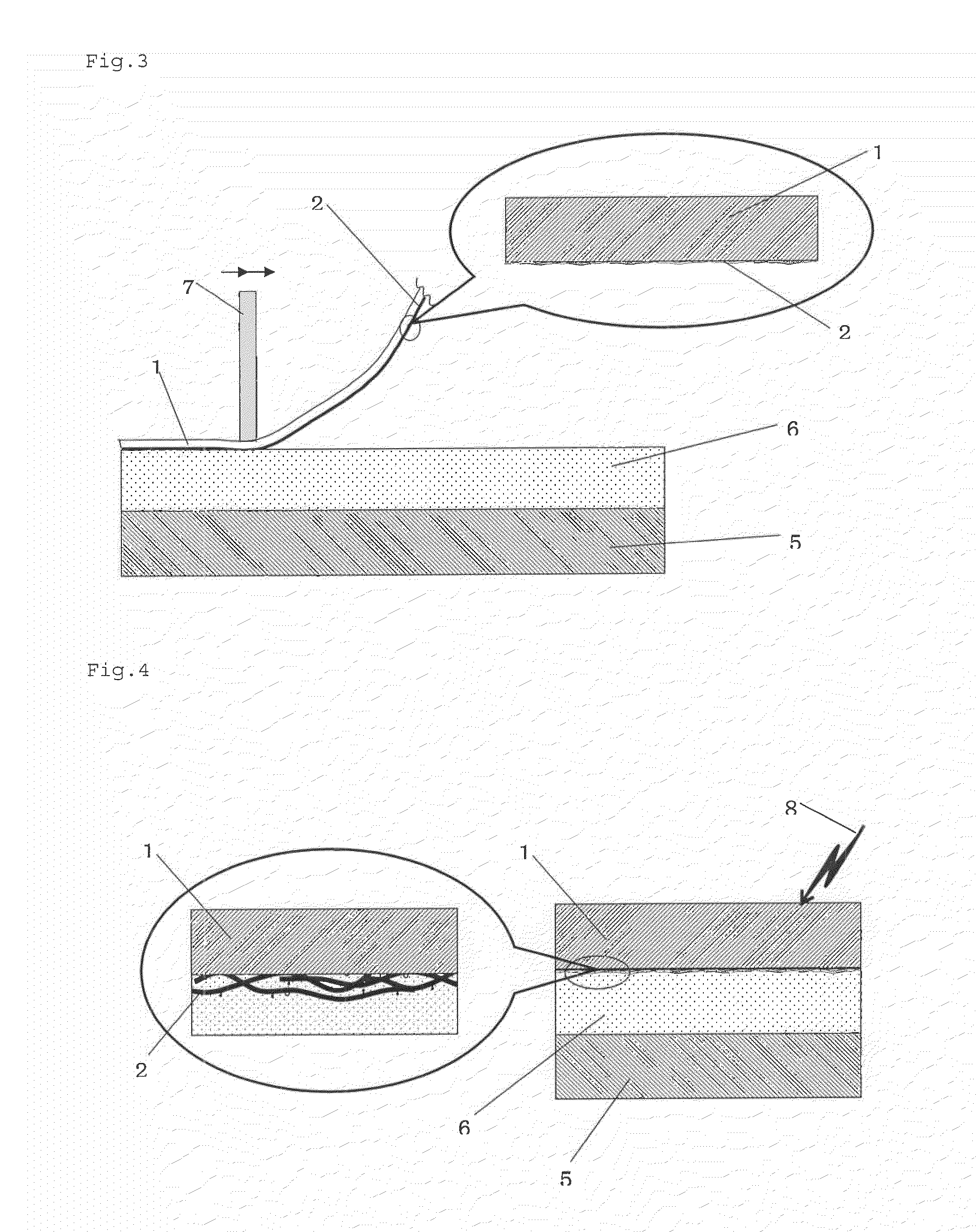 Method for producing carbon nanotube-containing conductor