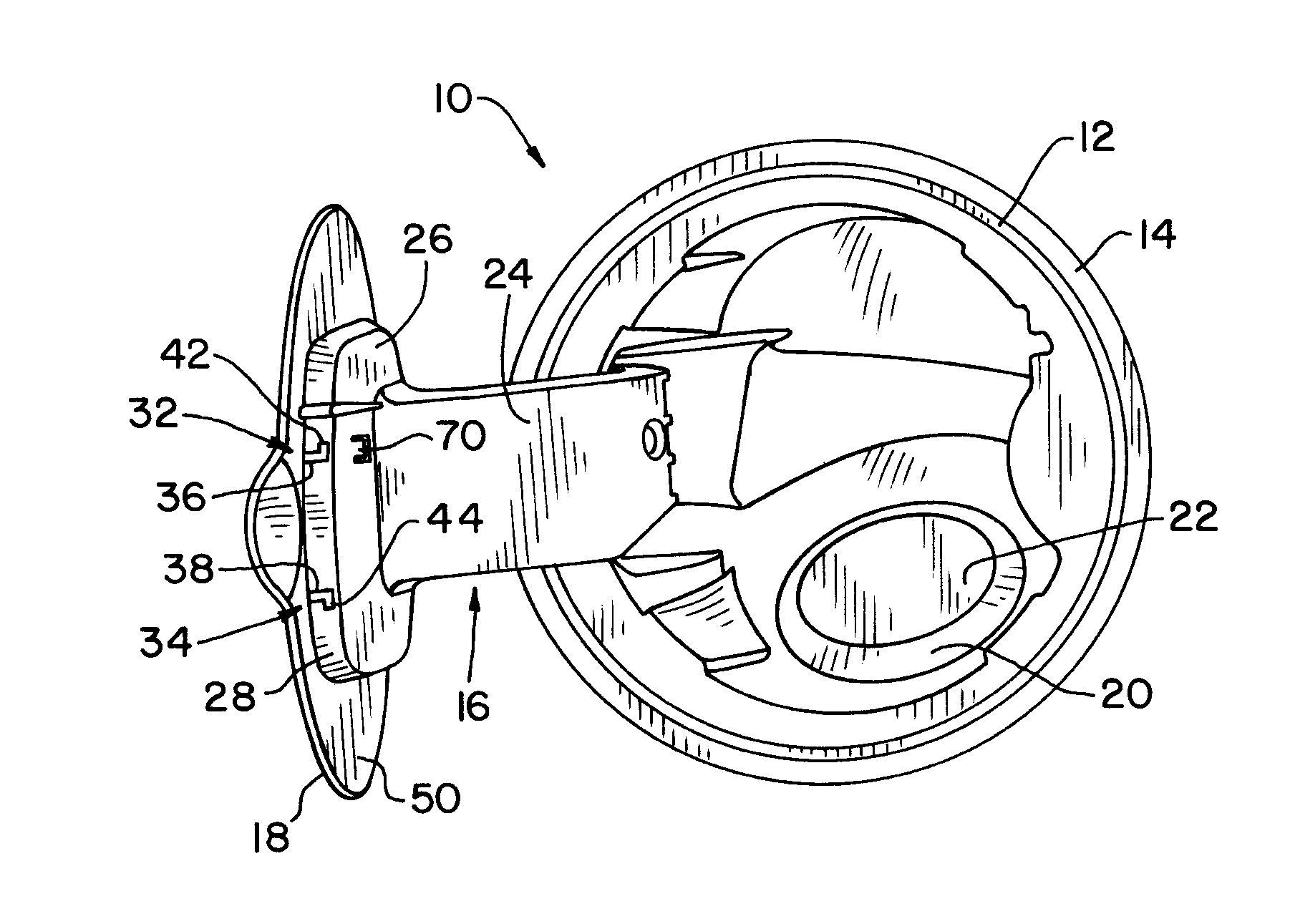 Self-adjusting and self-aligning access door