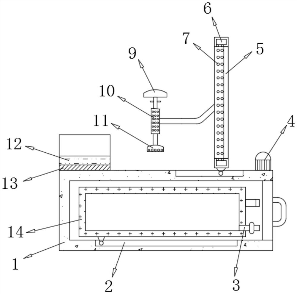 Traditional Chinese medicine clinical tongue diagnosis examination device