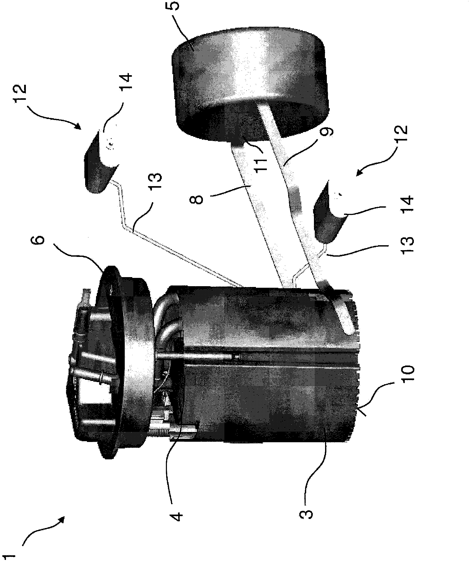 Fuel delivery module with fuel filter