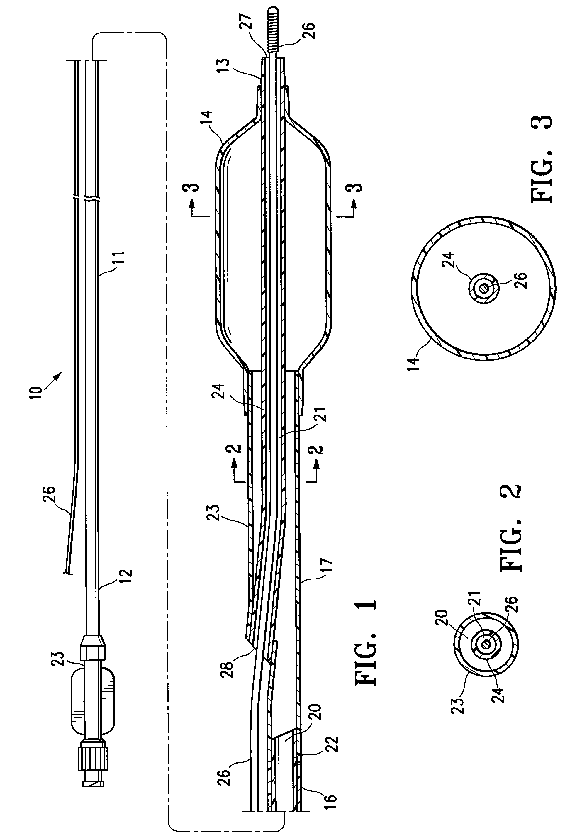 Balloon catheter tapered shaft having high strength and flexibility and method of making same