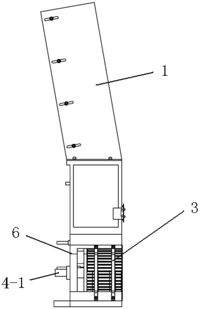 A rotatable filter rod automatic processing device