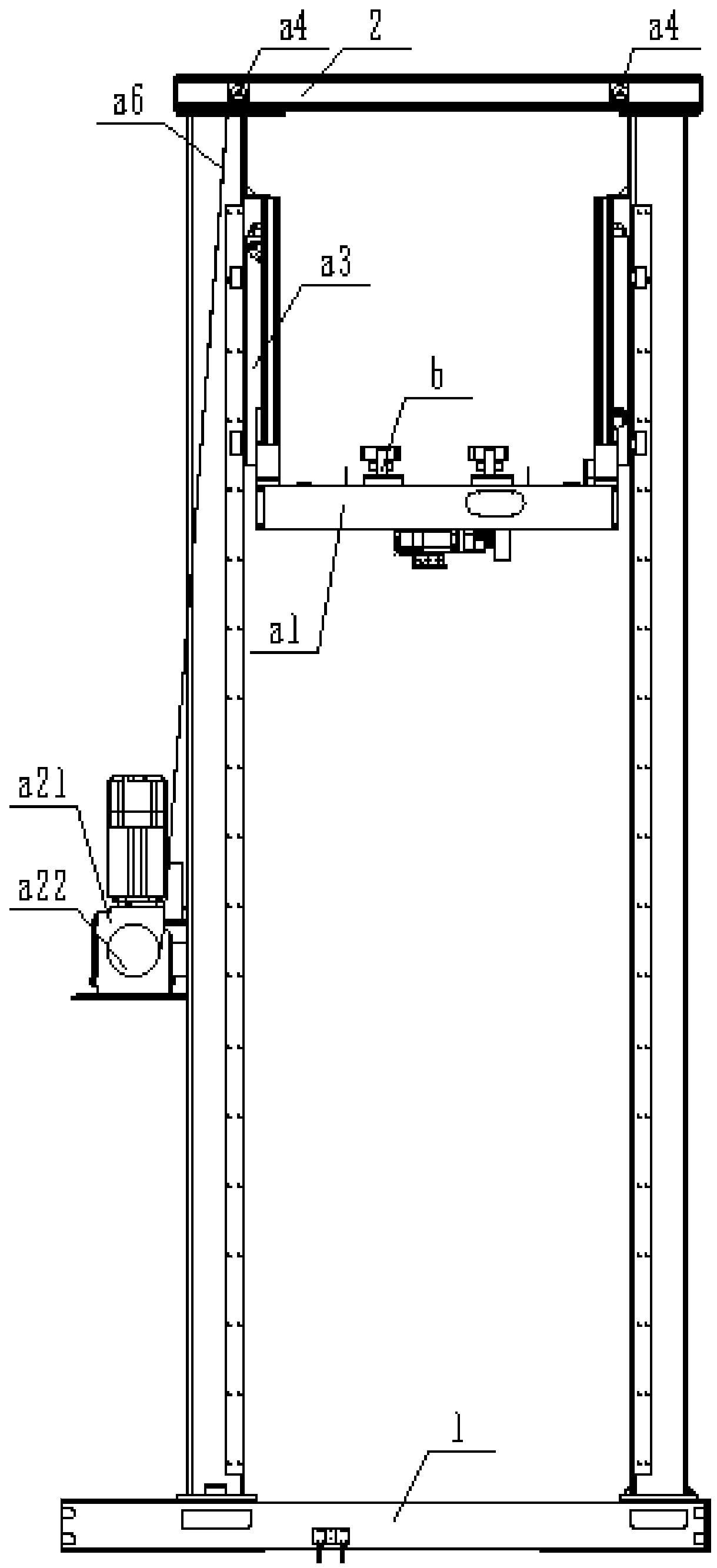 Stable widened stacker