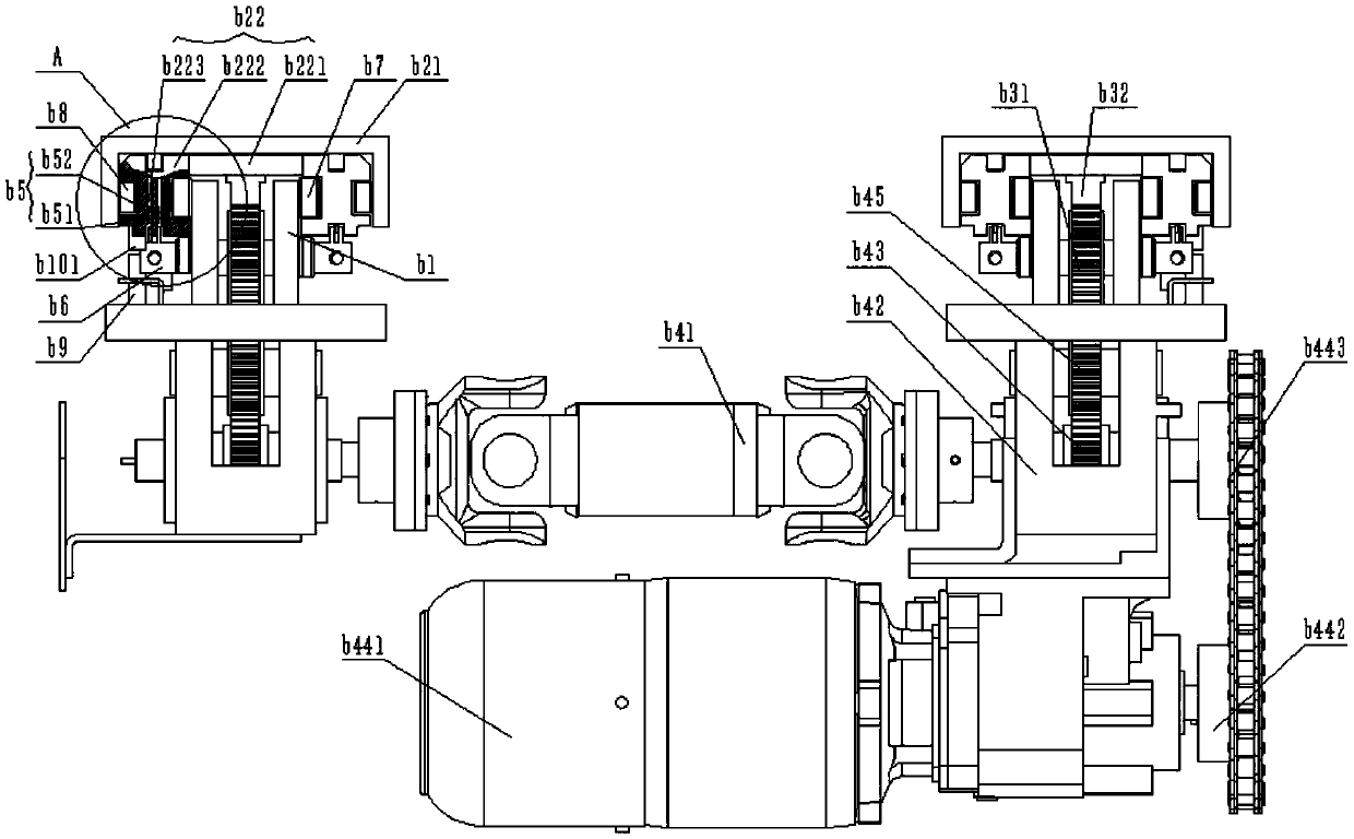 Stable widened stacker