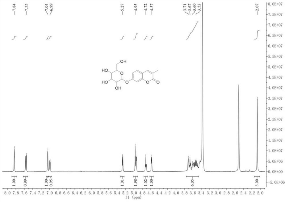 Fluorescent probe for detecting beta-galactosidase as well as preparation method and application of fluorescent probe