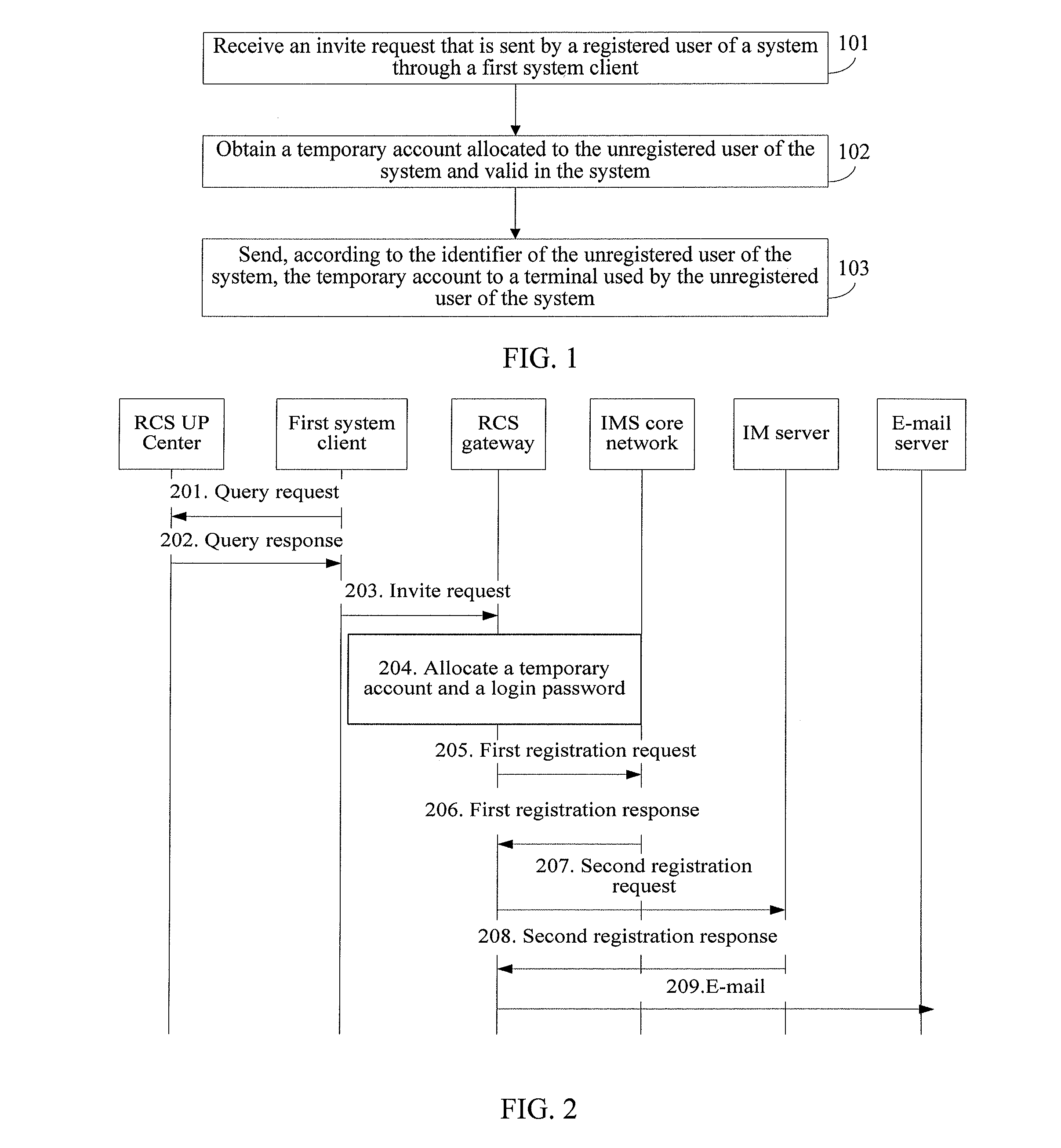 User registration method, interaction method and related devices