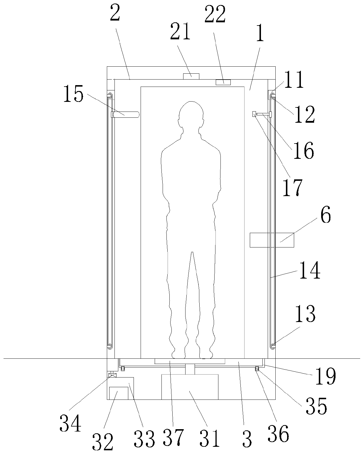 Anti-epidemic disinfection device and use method thereof