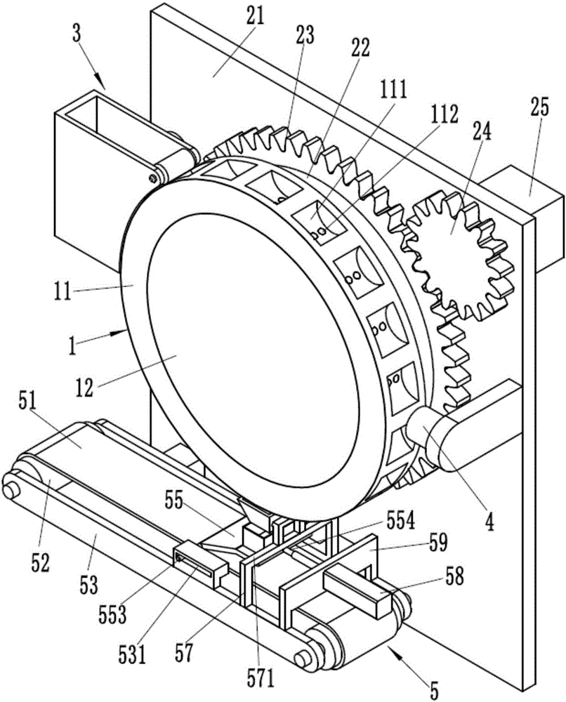 Automatic box packing device of capsule production line