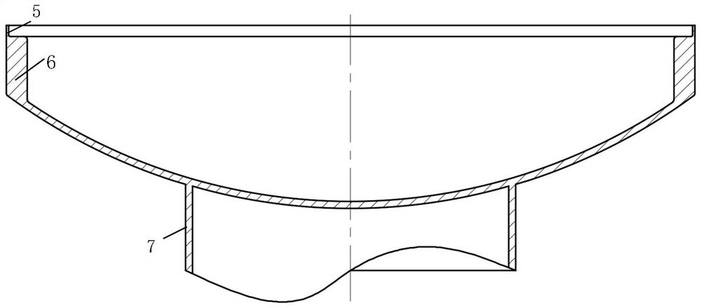 Manufacturing method for multi-directional restraint rolling forming of integral structure of fuel tank