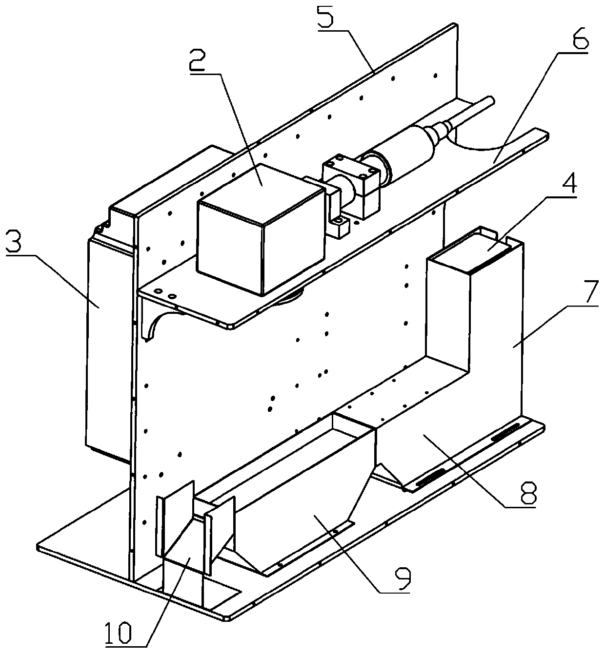 Ink-free laser printing machine