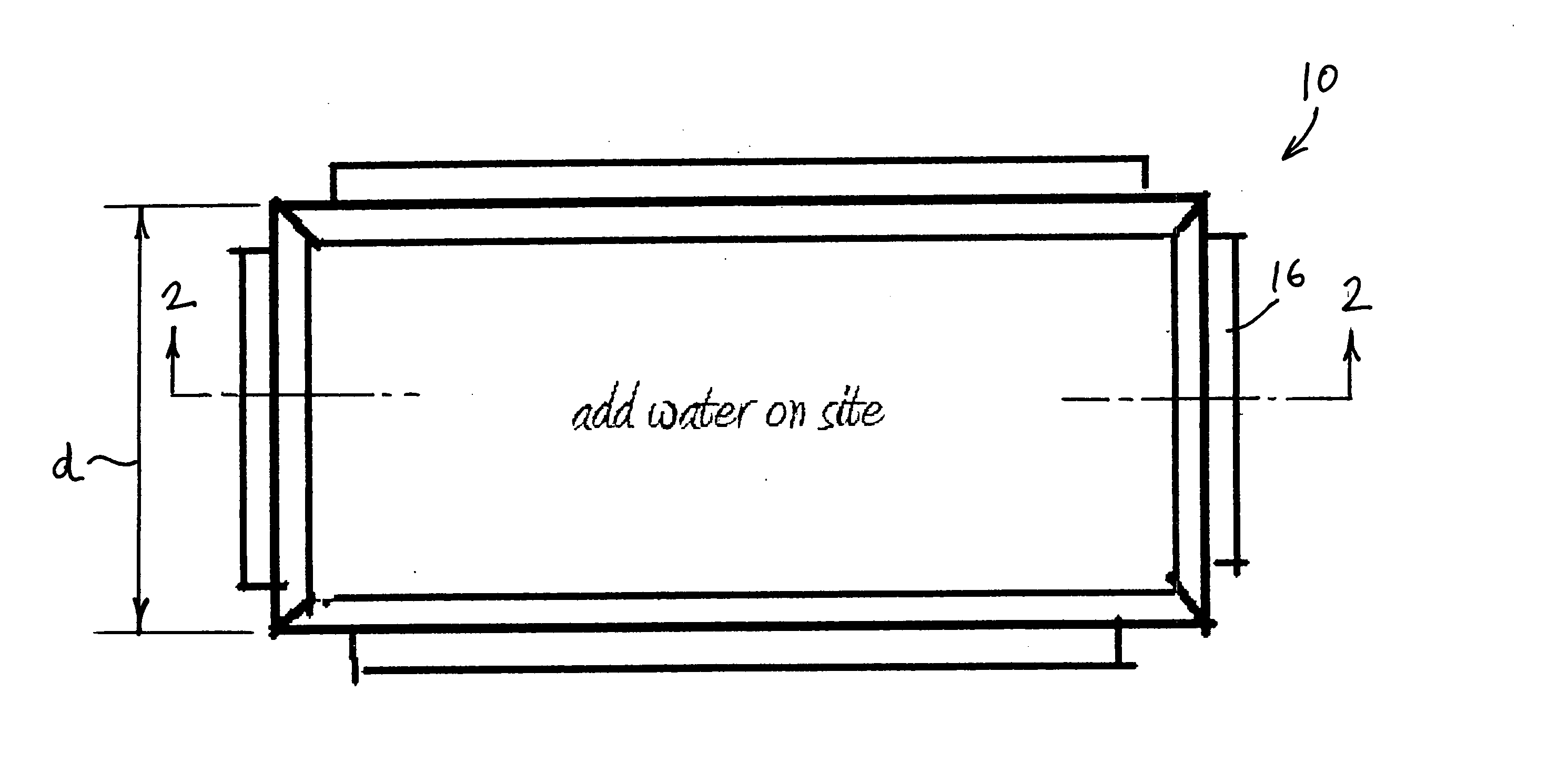 Device for interrupting a mosquitos gestation cycle