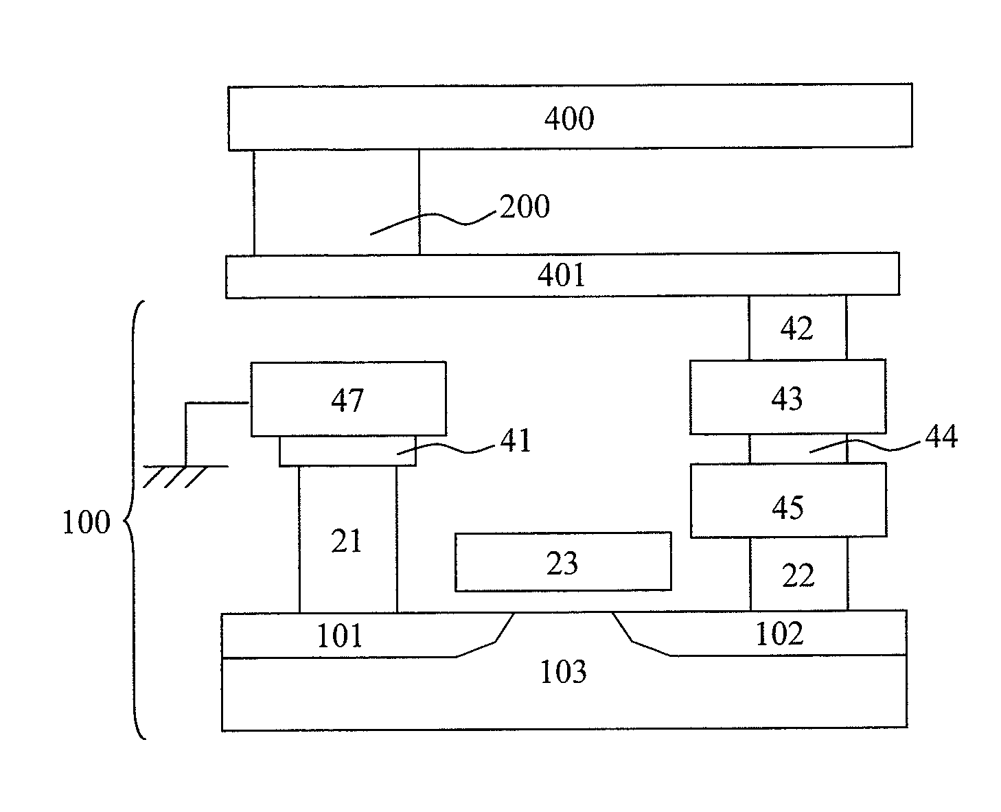 Magnetoresistive Element, Magnetic Memory Cell and Magnetic Random Access Memory Using the Same