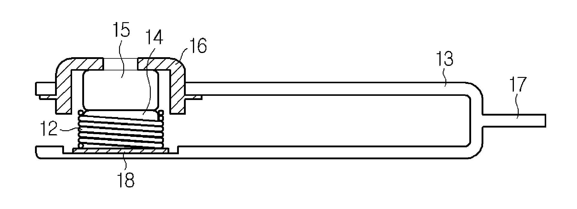 Sound vibrator having tuning fork