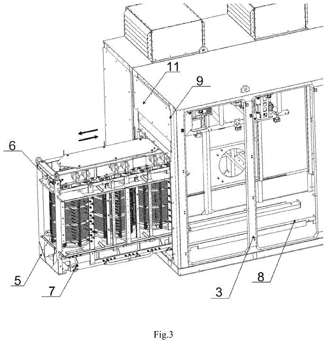 Variable frequency drive and method of its air cooling