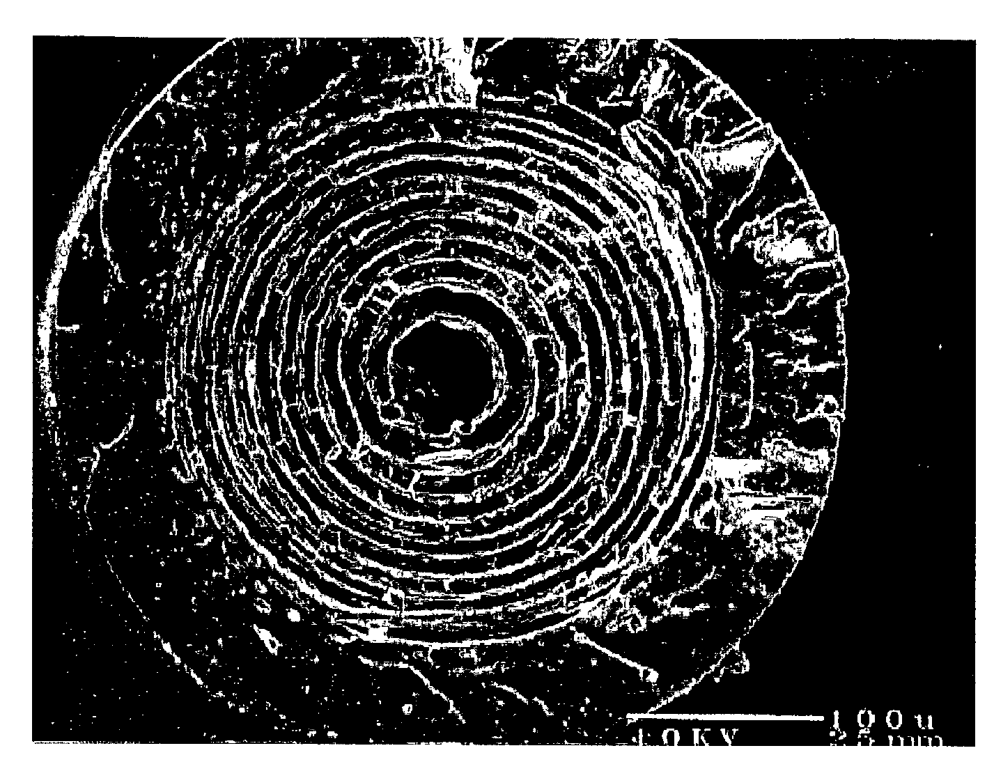 Method of forming reflecting dielectric mirrors