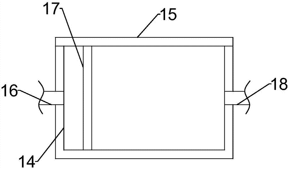 Combined building sand filtering and dust removal device