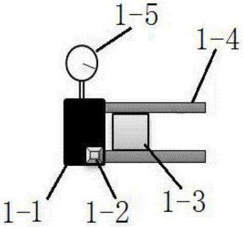 Equivalent loading experimental device capable of realizing shock compression of material underwater explosion shock waves