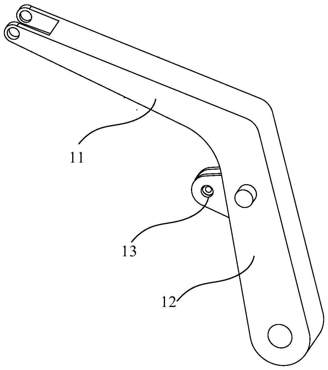 Bucket rod device, control method thereof and excavator