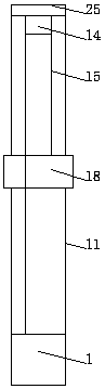 Adjustable science and technology project teaching tool storage equipment