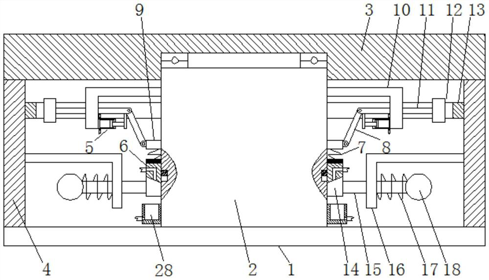 Locking mechanism for rotating of pneumatic index plate and using method of locking mechanism