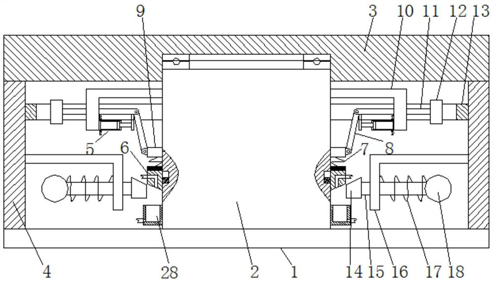 Locking mechanism for rotating of pneumatic index plate and using method of locking mechanism