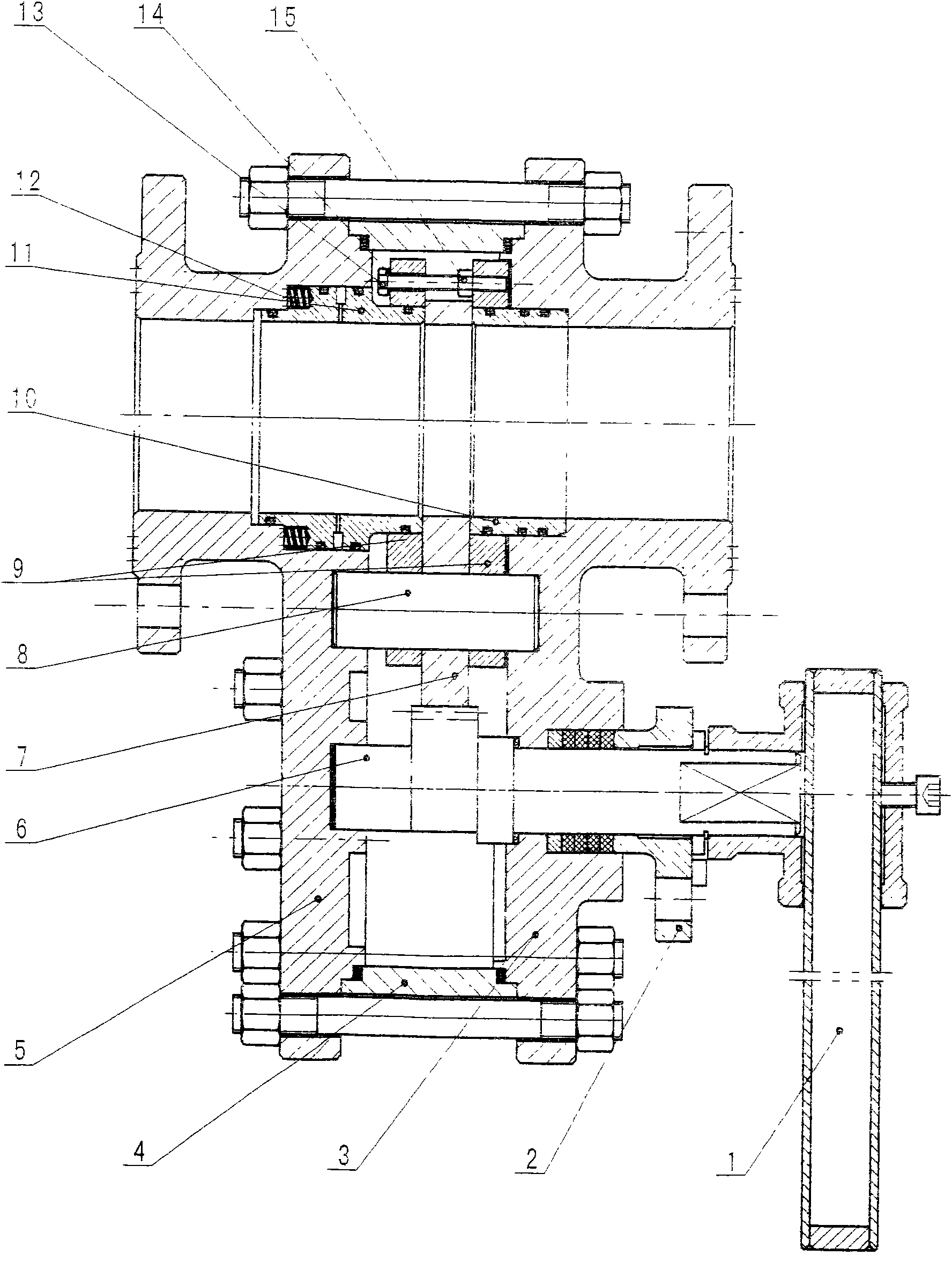 Rotary cutting valve