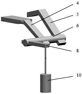 Test piece guide-in mechanism of ceramic material heating thermal shock test box