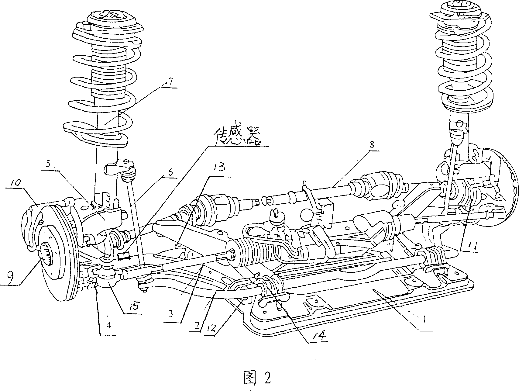 Method and apparatus for instantaneouslly inspecting motor vehicle fault