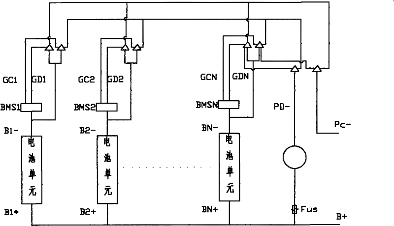 Management system for mining explosion-proof and intrinsically safe lithium-ion battery power supply