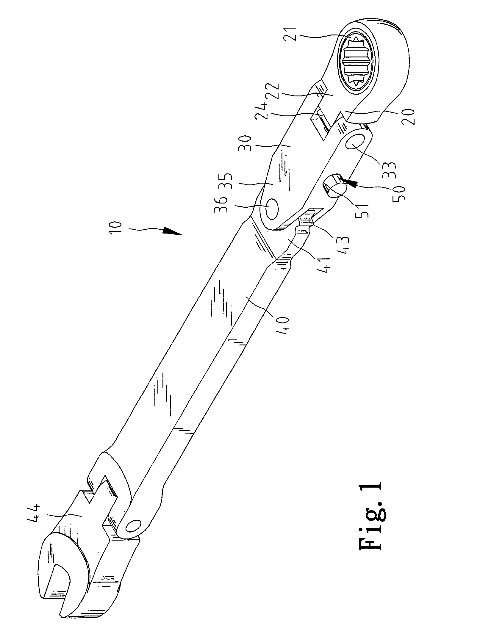 Multi-joint wrench