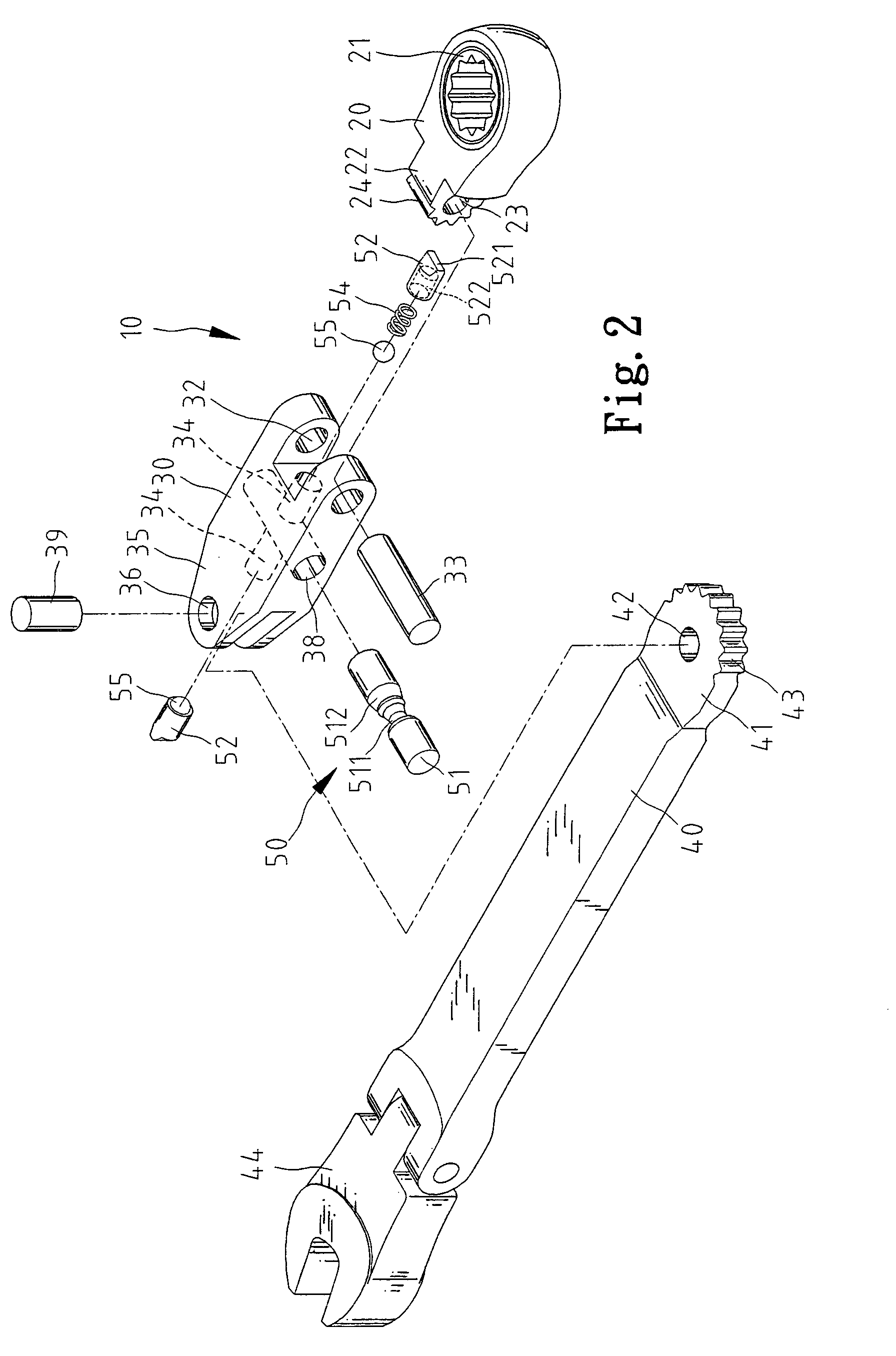 Multi-joint wrench