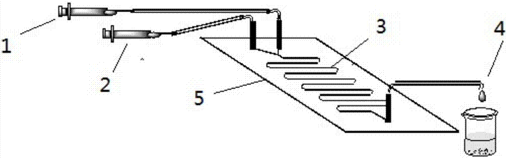 Method for synthesizing 5'-O-ethylene hexanedioyl-5-floxuridine on line through catalyzing of lipase