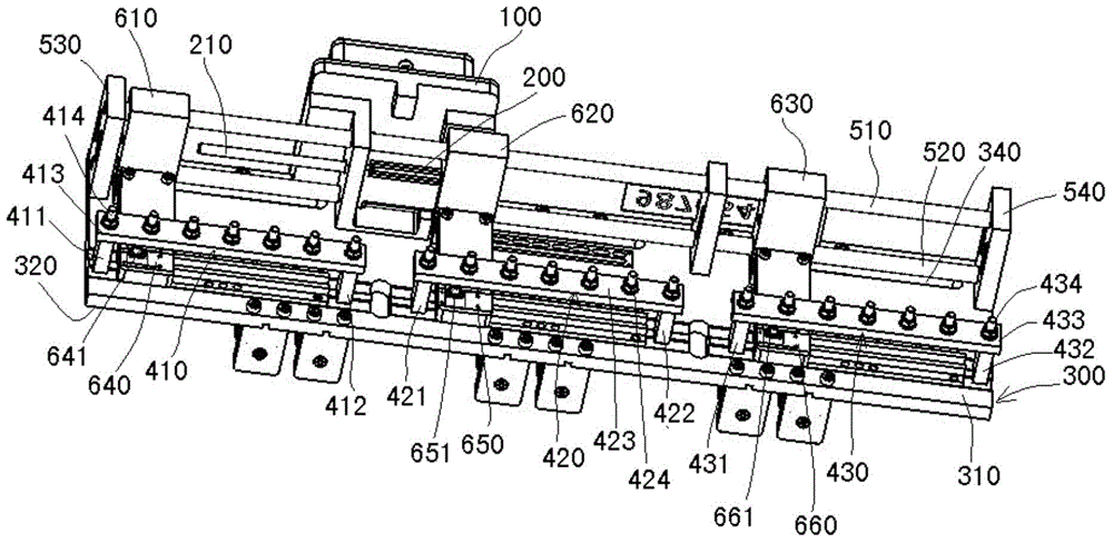 Reactance type vacuum bar-shaped on-load tap switch