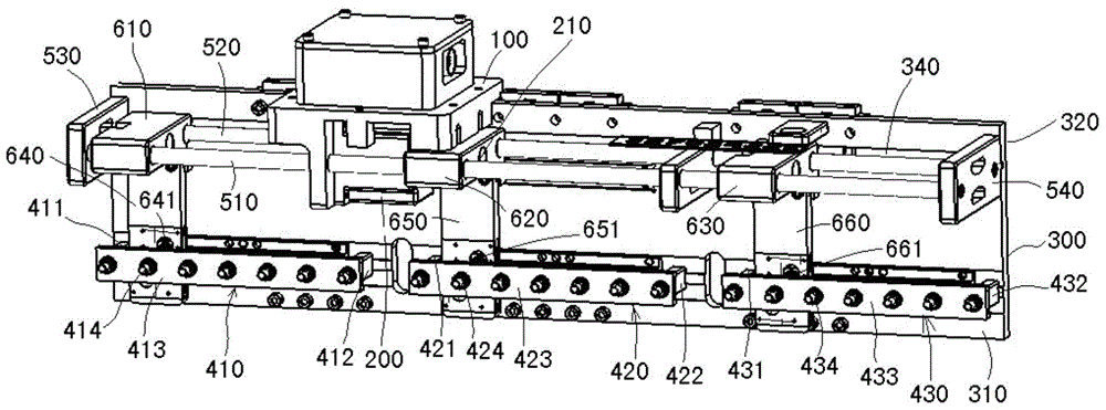 Reactance type vacuum bar-shaped on-load tap switch